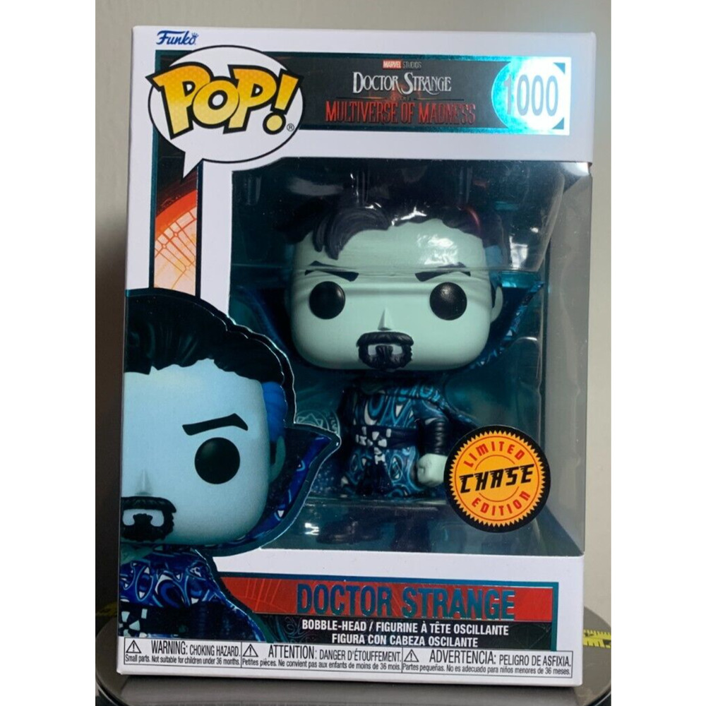 Funko Pop! Vinyl: Marvel Doctor Strange Blue Chase # 1000 Multiverse of Madness